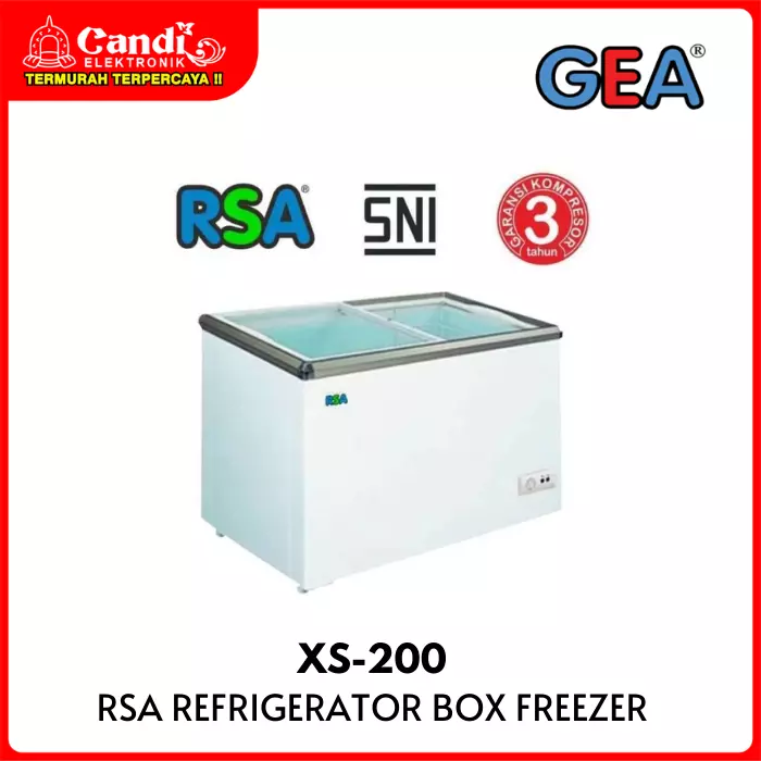 BOX FREEZER SLIDING DOOR GEA